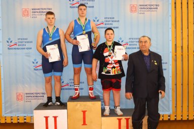 Заняли призовые места на Краевых соревнованиях по вольной борьбе