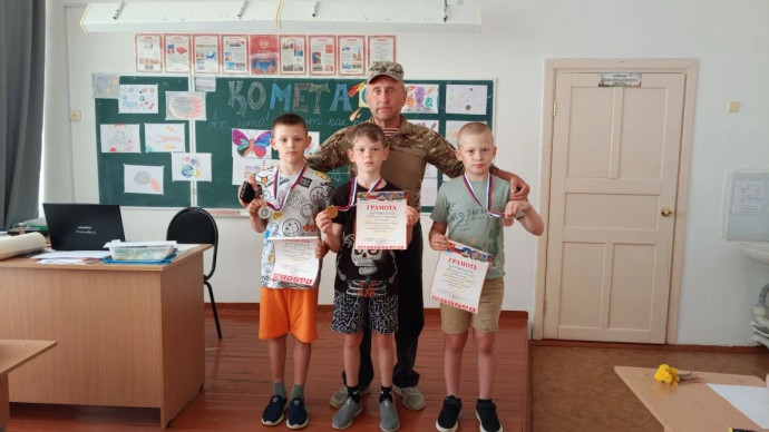 Проведение первенства по бегу п.Громадск 1