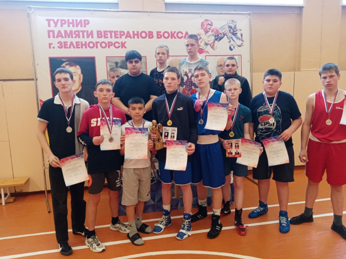 Турнир по боксу, посвящённый памяти ветеранов бокса города Зеленогорска 13