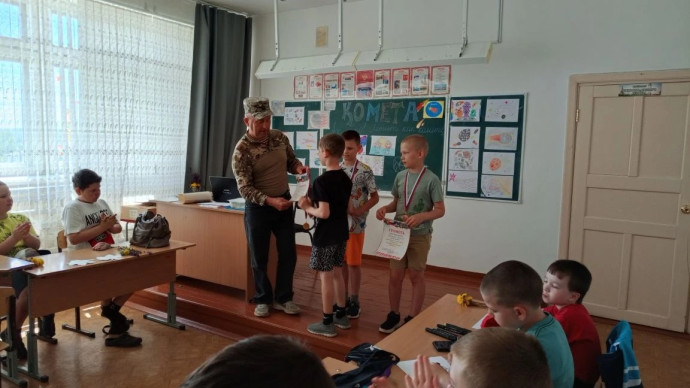 Проведение первенства по бегу п.Громадск 2