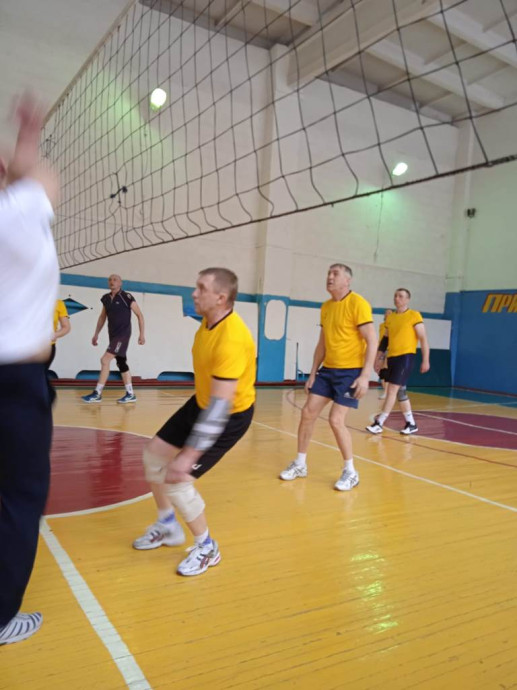 Заключительные игры, первенства Уярского района по волейболу, среди смешанных команд 40+. 2